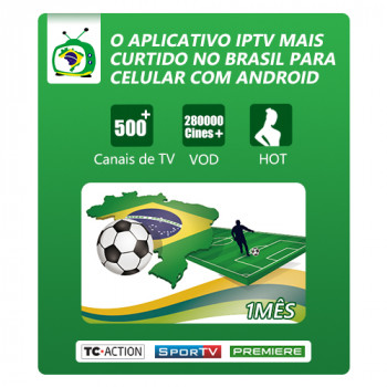 Cartão mensal (Brasil TV Móvel Premium)