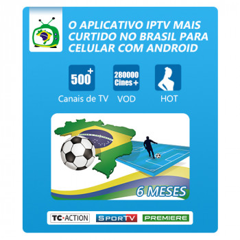 Cartão semestral (Brasil TV Móvel Standard)